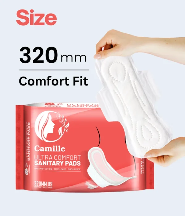 Camille Sanitary Pad_Size Chart