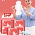 Buy Camille rash free sanitary pads with cotton soft top layer
