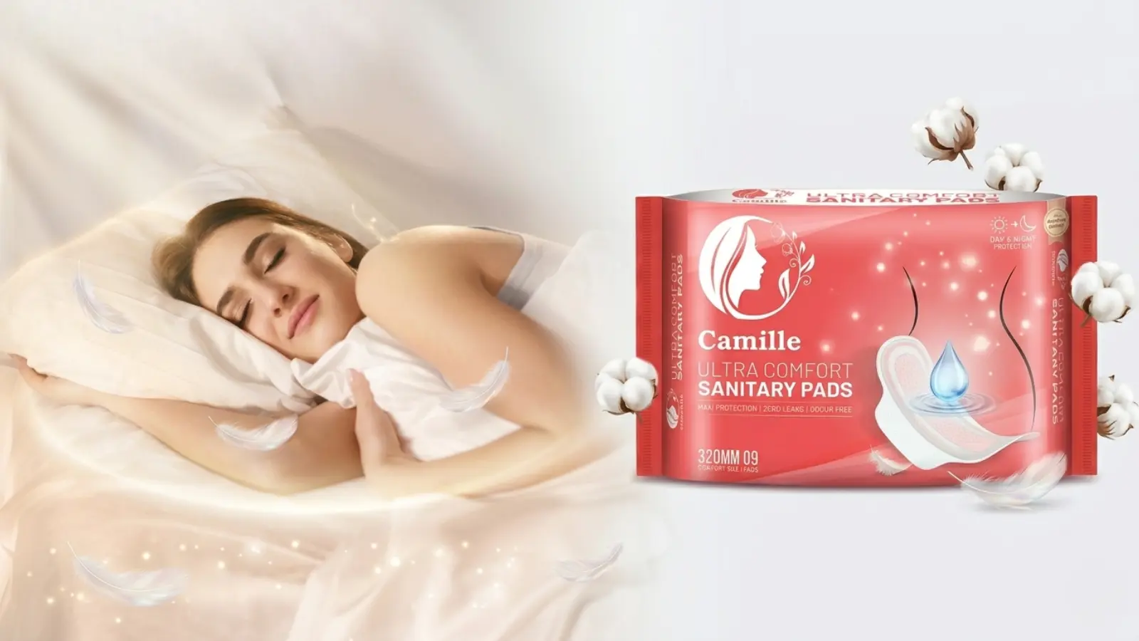 pads for heavy flow | Camille Sanitary Pads