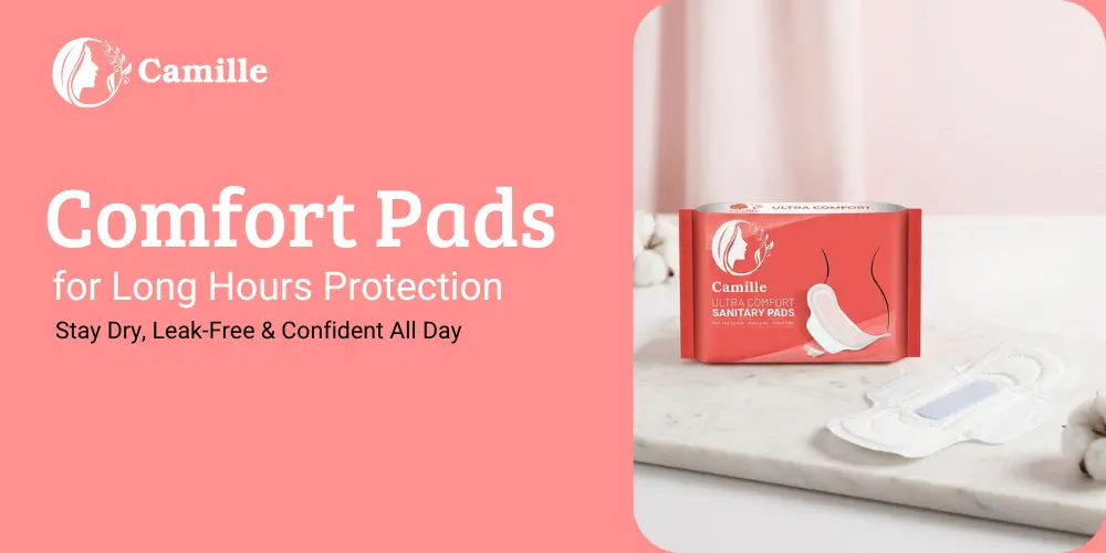 pads for long hours proctection - camille sanitary pads