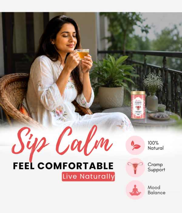 Herbal Tea for Period Pain Menstrual Comfort Tea Tea for Period Cramps Herbal Tea for Menstrual Cramps Period Pain Relief Tea Women's Wellness Tea Natural Tea for Menstrual Health PMS Relief Herbal Tea Herbal Tea for Hormonal Balance Best Herbal Tea for Period Cramps